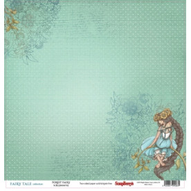 Двусторонняя скрапбумага Лесная фея 30х30 см от Scrapberry's