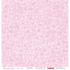 Двусторонняя Скраппапір замок из роз 30х30 см от Scrapberry's