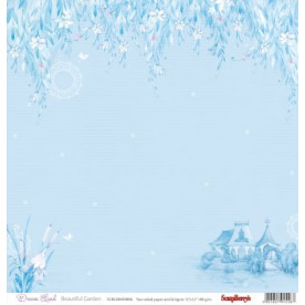 Двосторонній скраппапір Прекрасний сад 30х30 см від Scrapberry's