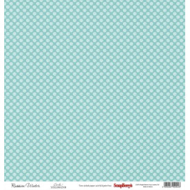 Двусторонняя скрапбумага Цветущая лоза 30х30 см от Scrapberry's