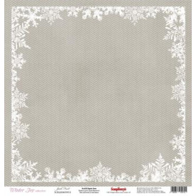Односторонняя скрапбумага Морозко 30х30 см от Scrapberry's