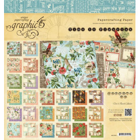 Набір паперу Time To Flourish 20x20 24 аркуша, Graphic45