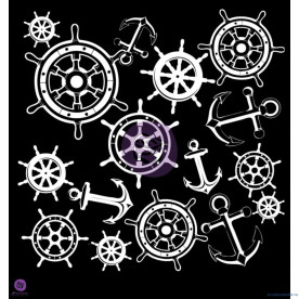 Трафарет Anchors and Helm 30х30 см от Prima