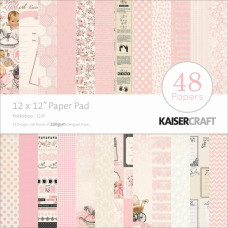 Набор скрапбумаги Peekaboo Girl 30х30 см 24 листа от Kaisercraft