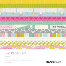 Набор бумаги Confetti 16х16 см, 40 листов от Kaisercraft