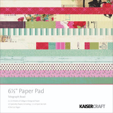 Набор бумаги Telegraph Road 16х16 см, 40 листов от Kaisercraft