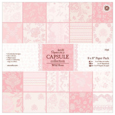 Набір скраппаперу Wild Rose 20x20 cm від Papermania