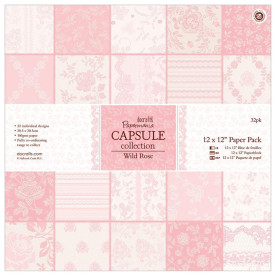 Набір скраппаперу Wild Rose 30x30 cm від Papermania