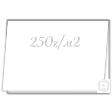 Основа для открытки 10х15 см, горизонтальная белая 250 г/м2 от Lesia Zgharda