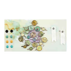 Набір брадс Seashore Brads 30 шт від компанії Prima