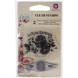 Акриловий штамп Cigar Box Secret, 6,3х7,6 см, Prima