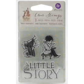 Акриловый штамп Little Story, 6,3х7,6 см, Prima