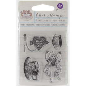 Акриловий штамп Tea Cups, 6,3х7,6 см, Prima