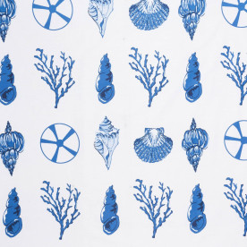 Бязь набивная голд Подводный мир, размер 50х70 см, хлопок 52%, полиэстер 48%, плотность 120