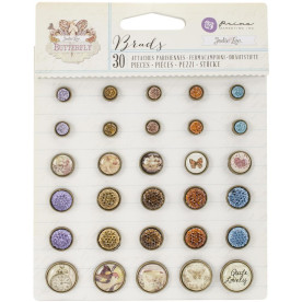 Набір брадс Butterfly Brads, 30 шт від компанії Prima