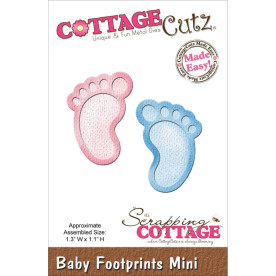 Ніж для вирізання Baby Footprints від CottageCutz