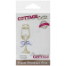 Нож для вырезания Elegant Champagne Glass от CottageCutz