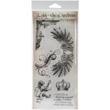 Набір акрилових штампів Regal Flourish, Tim Holtz