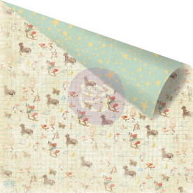 Двусторонняя бумага Storytime Friends, 30х30 см от компании Prima