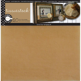 Крафт-бумага коричневого цвета, 30х30 см от Canvas Corp