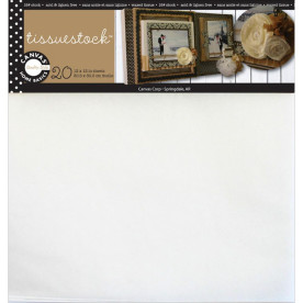 Крафт-папір білого кольору, 30х30 см від Canvas Corp