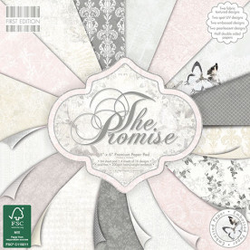 Набор бумаги The Promise, 15 x15 см,16 листов First Edition