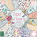 Набір паперу Paper Flowers, 30х30 см, 16 аркушів First Edition