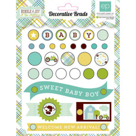 Набор брадсов Bundle of Joy New Addition Boy, Echo Park