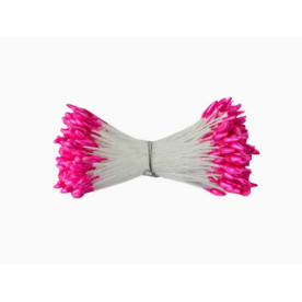 Набор перламутровых тычинок ярко-розового цвета, 1 мм, 30 шт от ScrapBerry's