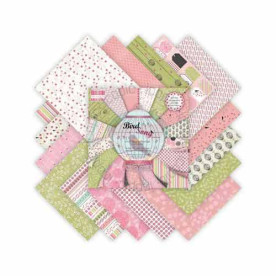 Набір паперу Bird Song 15x15 см 16 аркушів від First Edition