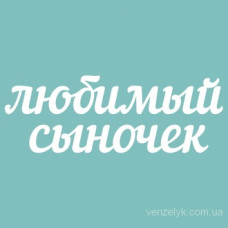 Чіпборд "Улюблений Синочку", розмір 12 * 128 мм