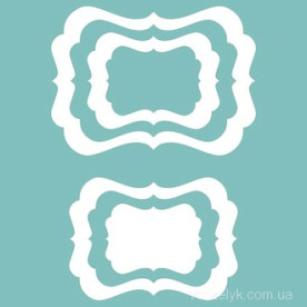 Чіпборд "Набір Рамок 15", розмір 61 * 85 мм