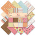 Набір паперу Sugar & Spice 20х20 см, 12 аркушів, від Dovecraft