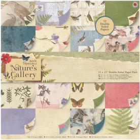 Набір паперу Nature's Gallery 30х30 см 32 листа від Papermania