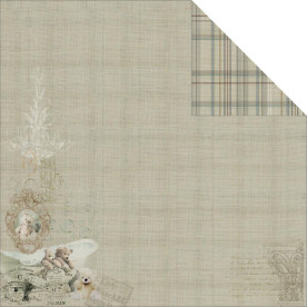 Двусторонняя бумага Bubble Bear 1, 30х30 см от Fabscraps