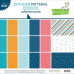 Набір двостороннього паперу "Pint-Sized Patterns Beachside" 30х30 см від Lawn Fawn