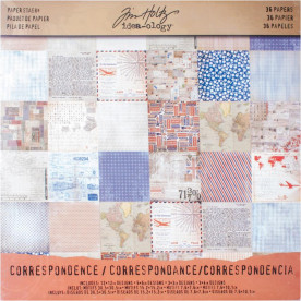 Набір паперу "Correspondence", 36 аркушів від Tim Holtz