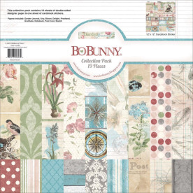 Набор бумаги "Garden Journal" 30х30 см 18 листов от Bo-Bunny