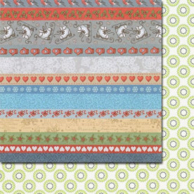 Двосторонній папір Одного разу взимку 30х30 см від ScrapBerry's