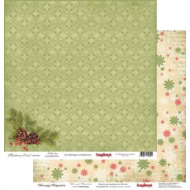 Двосторонній папір Ніч перед Різдвом 30х30 см від ScrapBerry's