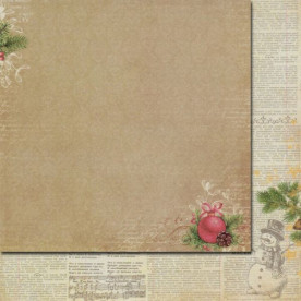 Двосторонній папір Карнавал 30х30 см від ScrapBerry's