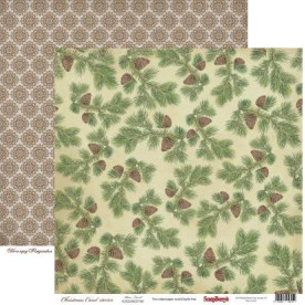 Двусторонняя бумага Сосновый Бор 30х30 см от ScrapBerry's