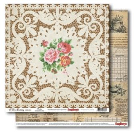 Двусторонняя бумага Рецепты  30х30 см ScrapBerry's