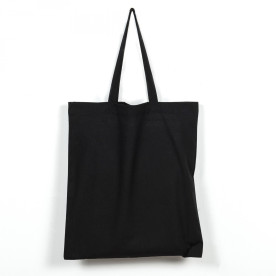 Екосумка бязь, чорний, 38х42 см, ручка 48 см, 100% бавовна, 140 г / м2