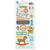 Прозорі наклейки Baby Boy, 12,5 * 31 см від Crate Paper