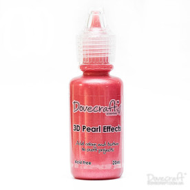 Жидкий жемчуг 3D Pearl Effects – Red, 20 мл от Dovecraft