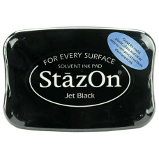 Перманентные чернила Staz On Jet Black от TSUKINEKO