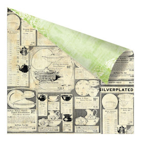 Двосторонній папір Porcelainware, 30х30 см від компанії Prima