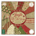 Набір паперу Jingle All The Way 30х30 см 16 аркушів від First Edition