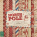 Набір односторонньої паперу North Pole, 30х30 см, 12 аркушів від Dovecraft